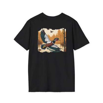 40 Yards Out Wood Duck Unisex Softstyle T-Shirt
