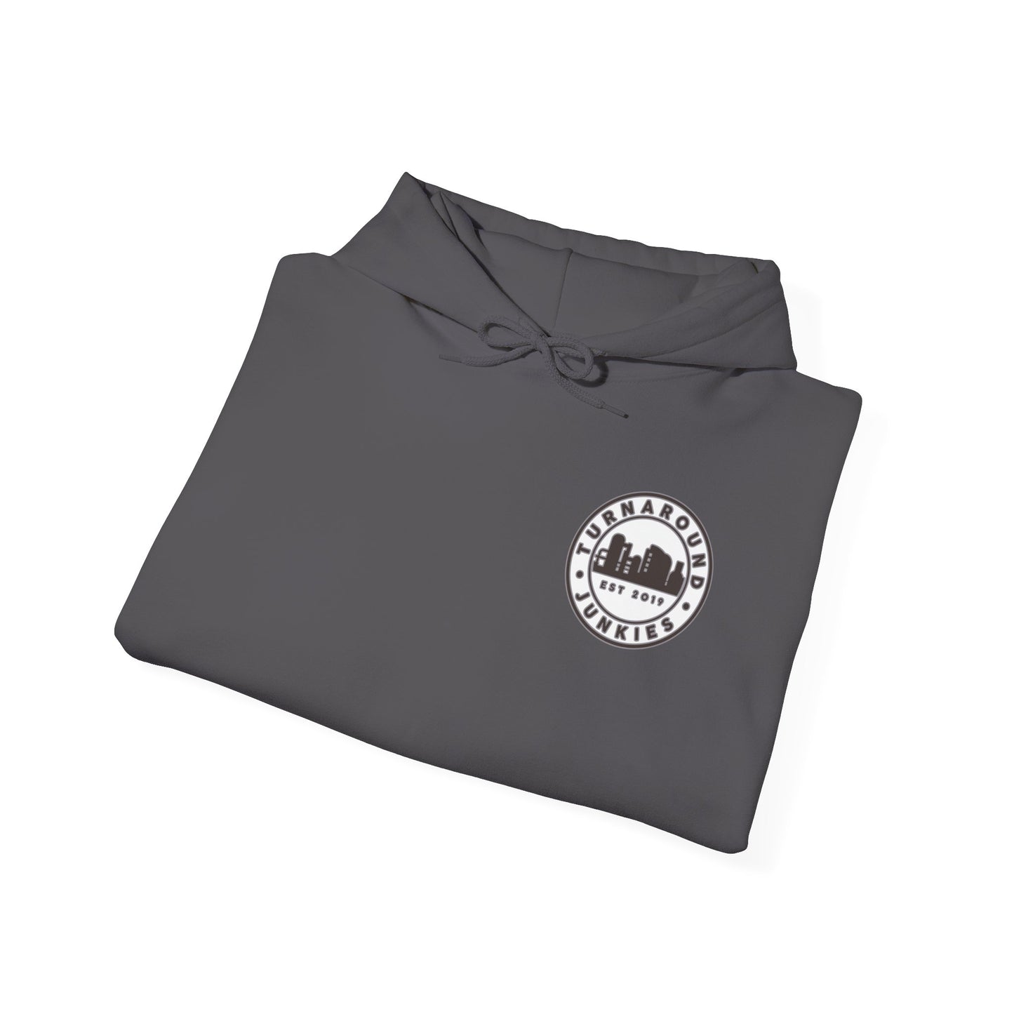 Turnaround Junkies Circle Logo Heavy Blend™ Hooded Sweatshirt