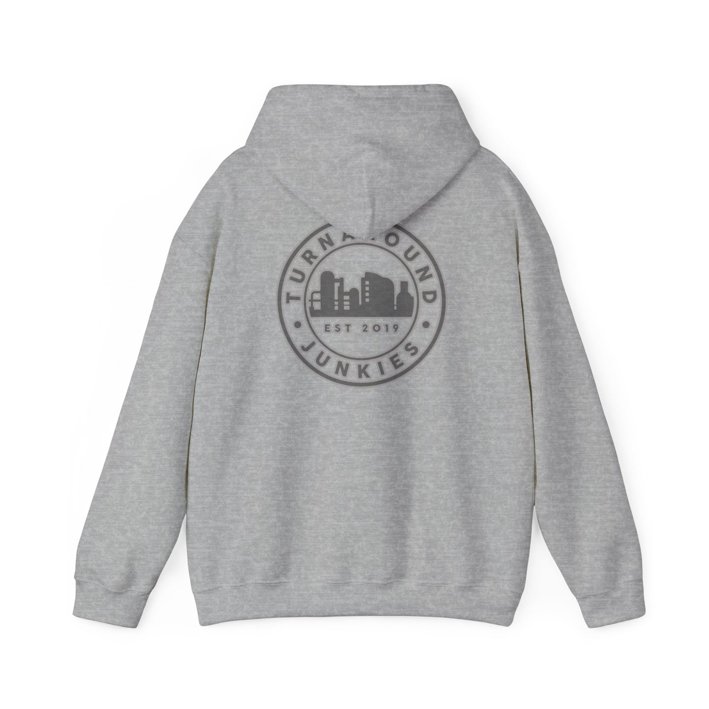 Turnaround Junkies Circle Logo Heavy Blend™ Hooded Sweatshirt