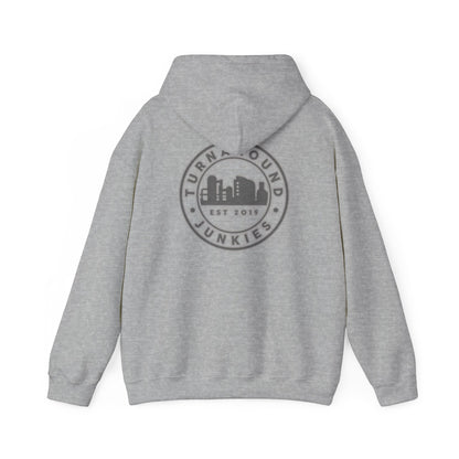 Turnaround Junkies Circle Logo Heavy Blend™ Hooded Sweatshirt