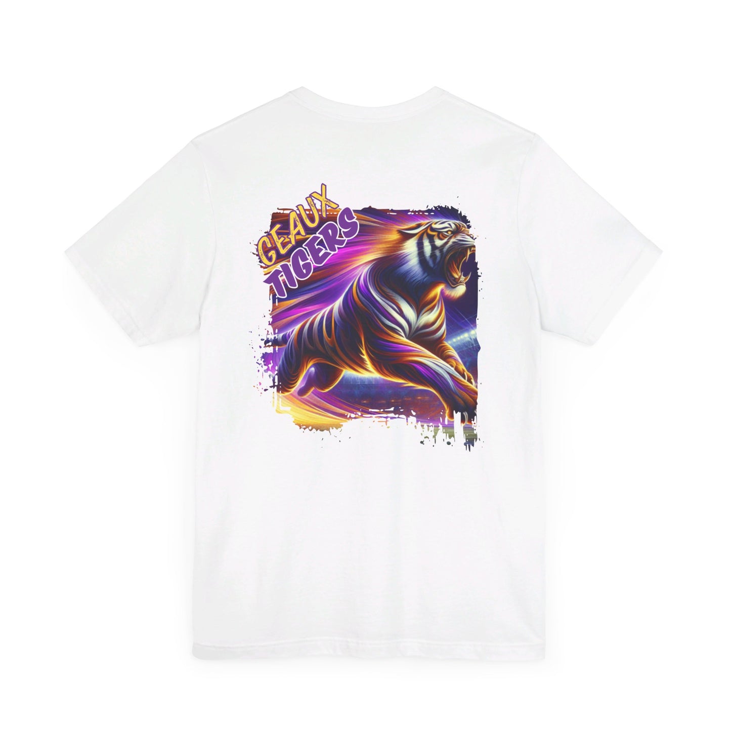 Geaux Tigers COLOR RUSH Unisex Jersey Short Sleeve Tee