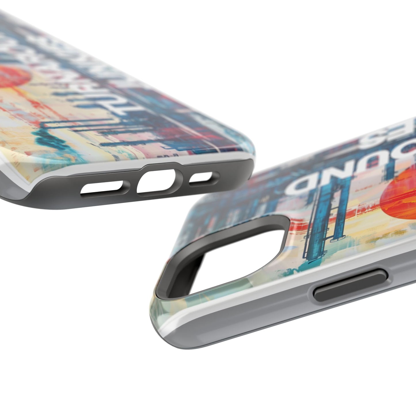 Turnaround Junkies  Red Sun Rising Magnetic Tough Cases