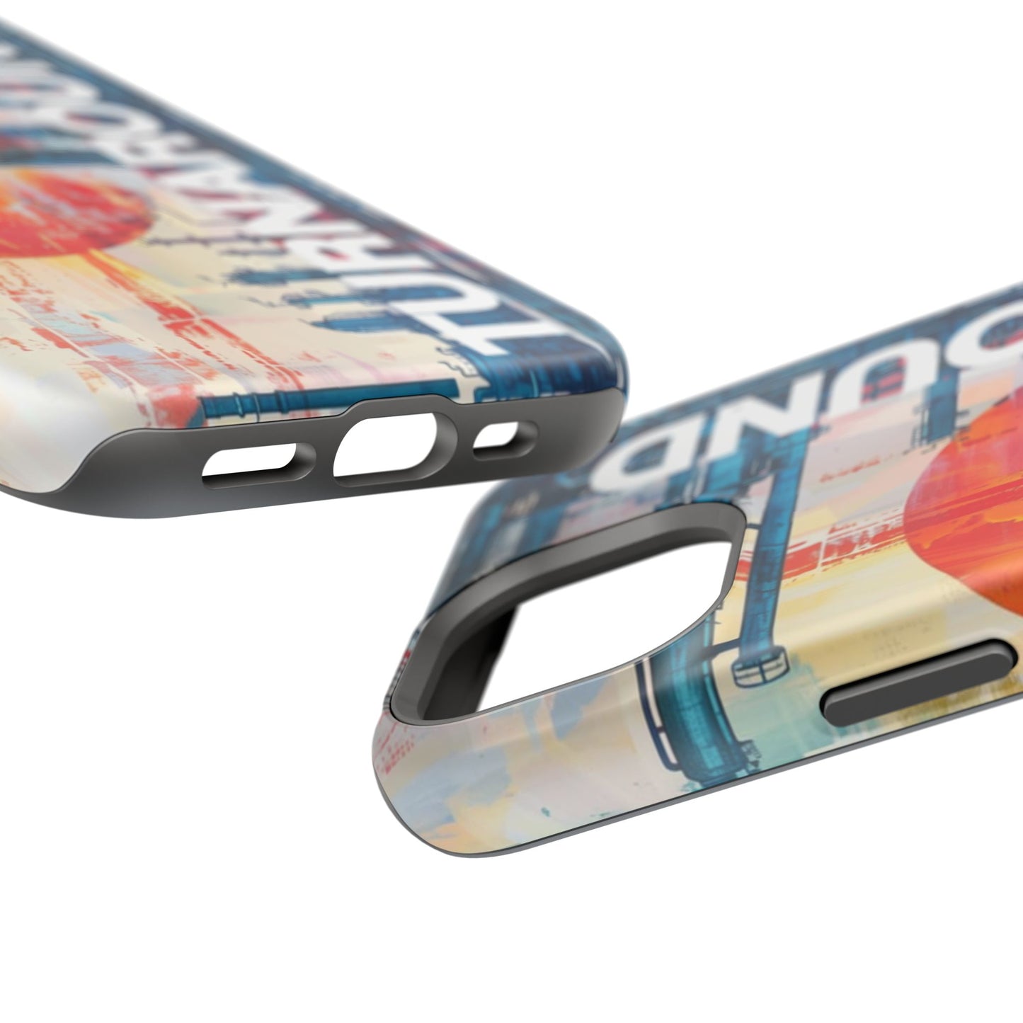 Turnaround Junkies  Red Sun Rising Impact-Resistant Cases