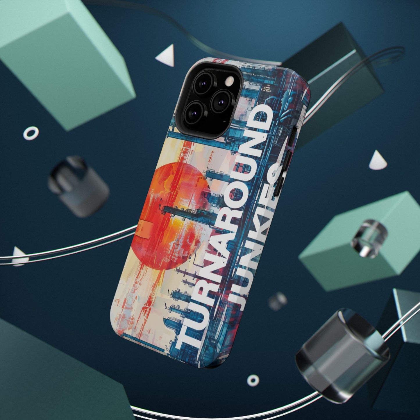 Turnaround Junkies  Red Sun Rising Impact-Resistant Cases