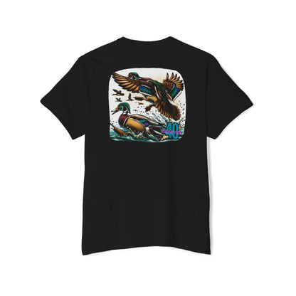 40 Yards Out Duck Unisex Heavy Cotton Pocket Tee