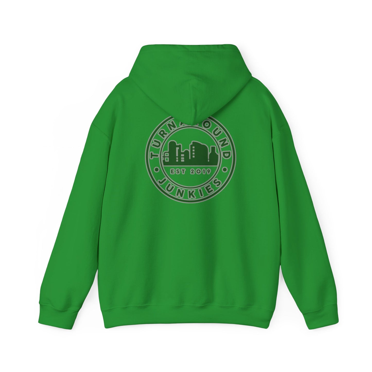 Turnaround Junkies Circle Logo Heavy Blend™ Hooded Sweatshirt