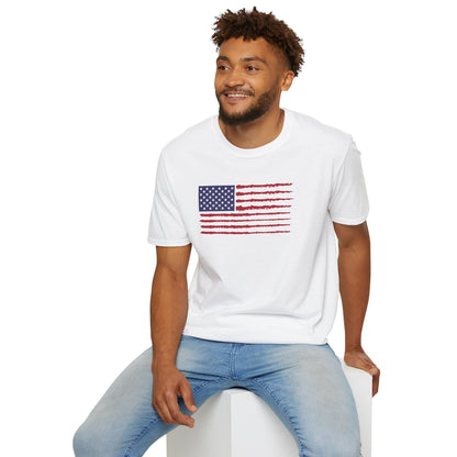 Adult USA Flag Shirt