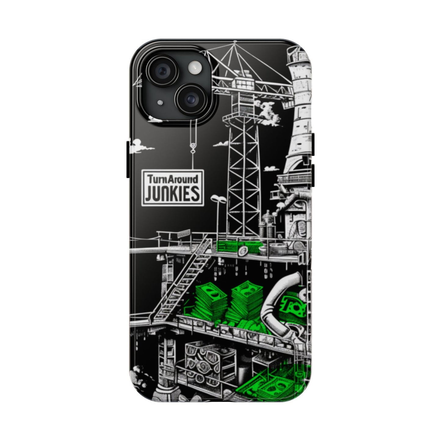 Turnaround Junkies "Stacks On Deck" Tough Phone Cases