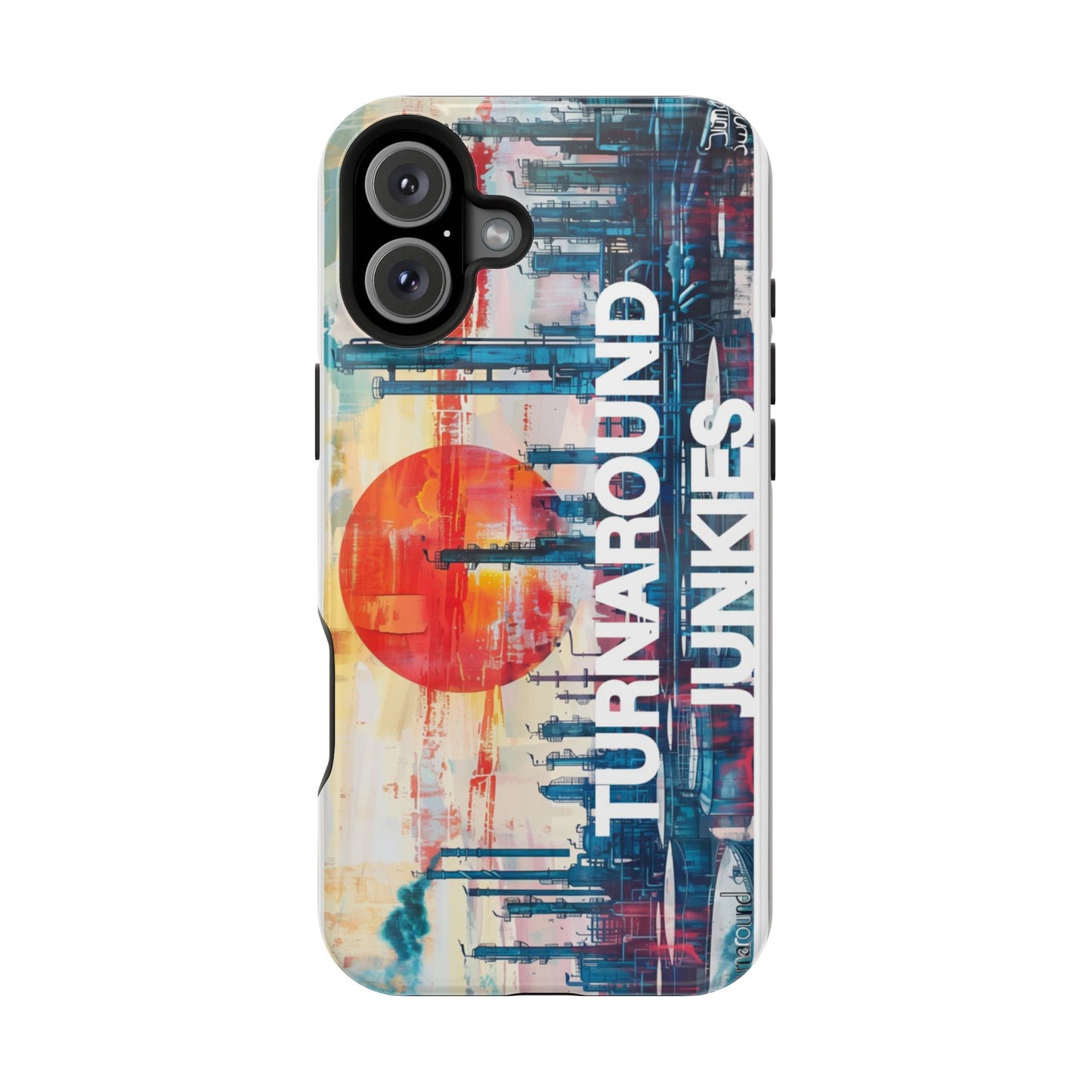 Turnaround Junkies  Red Sun Rising Magnetic Tough Cases