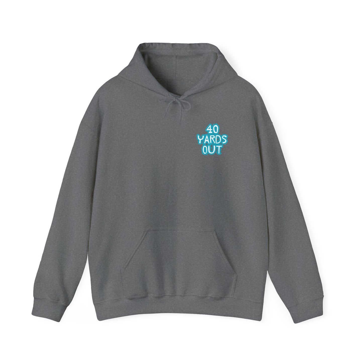 40 YARDS OUT Brand Productions Muddy Boar Heavy Blend™ Hooded Sweatshirt