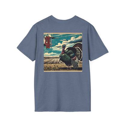 40 Yards Out Turkey Unisex Softstyle T-Shirt