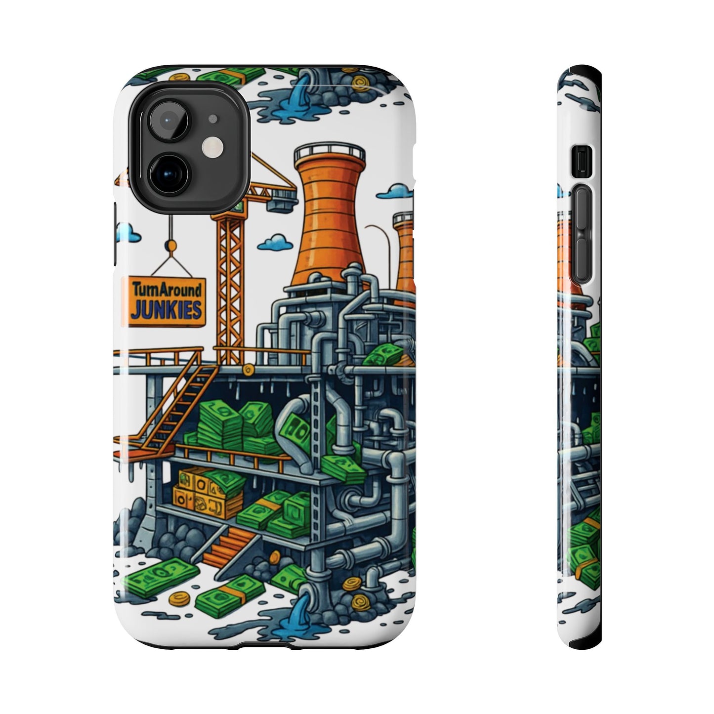 Turnaround Junkies "Stacks On Deck #2" Tough Phone Cases