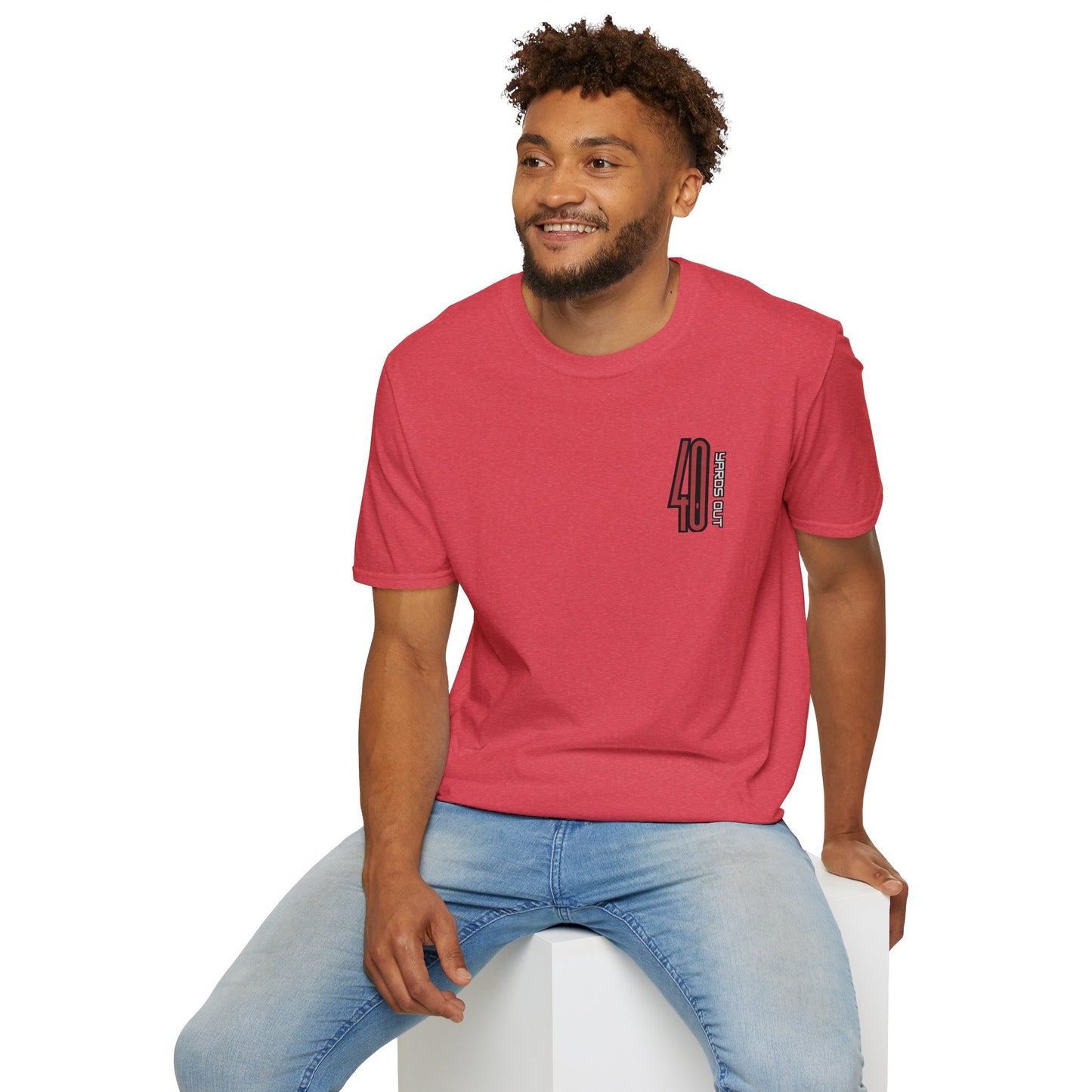 40 Yards Out Turkey Unisex Softstyle T-Shirt