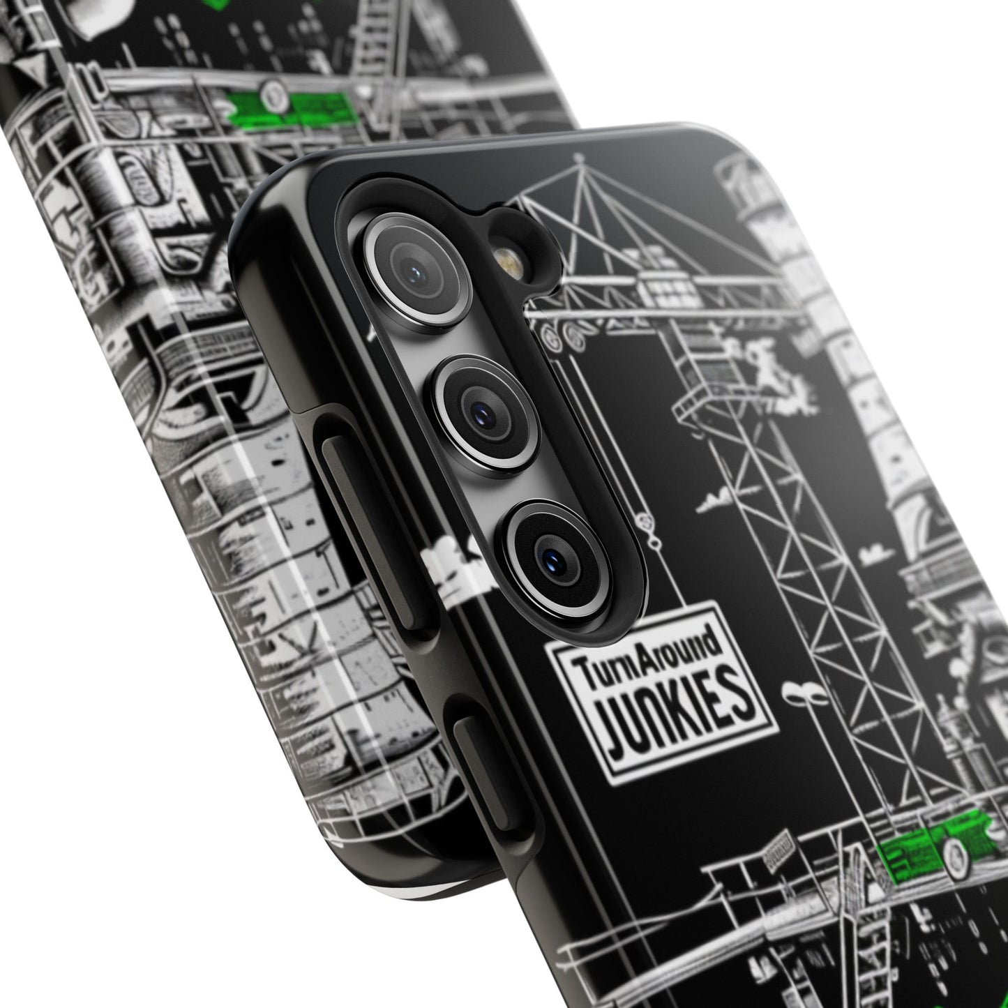 Turnaround Junkies "Stacks On Deck" Tough Phone Cases