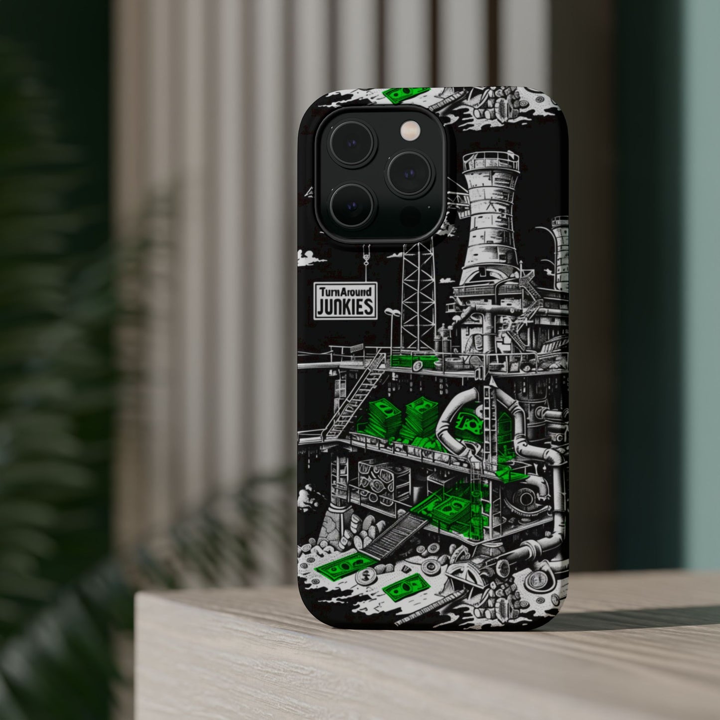 Turnaround Junkies "Stacks On Deck" Magnetic Tough Cases