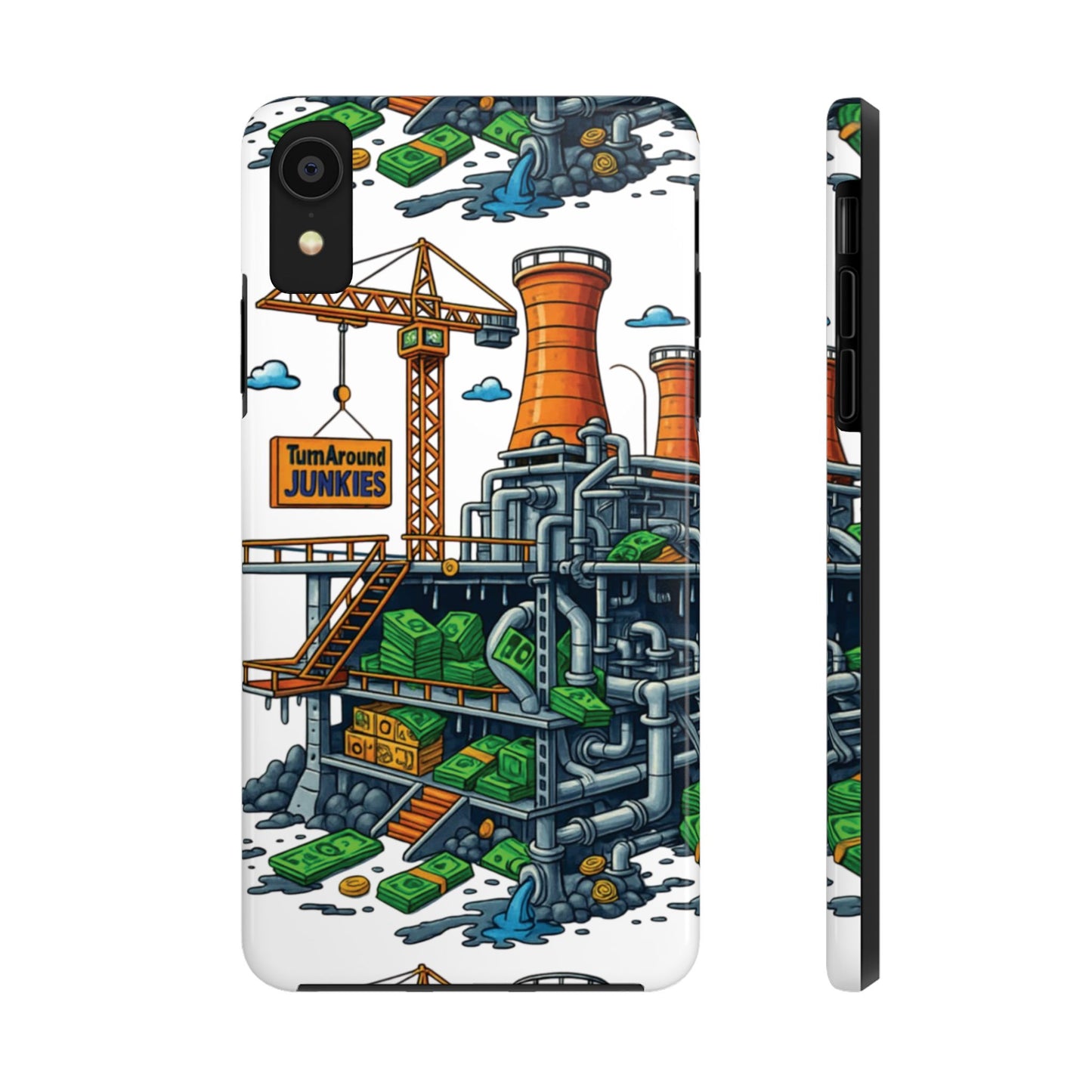 Turnaround Junkies "Stacks On Deck #2" Tough Phone Cases