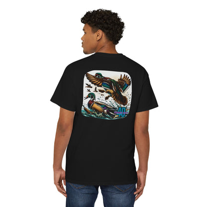 40 Yards Out Wood Duck Pocket Tee