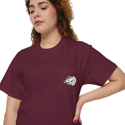 40 Yards Out Wood Duck Pocket Tee