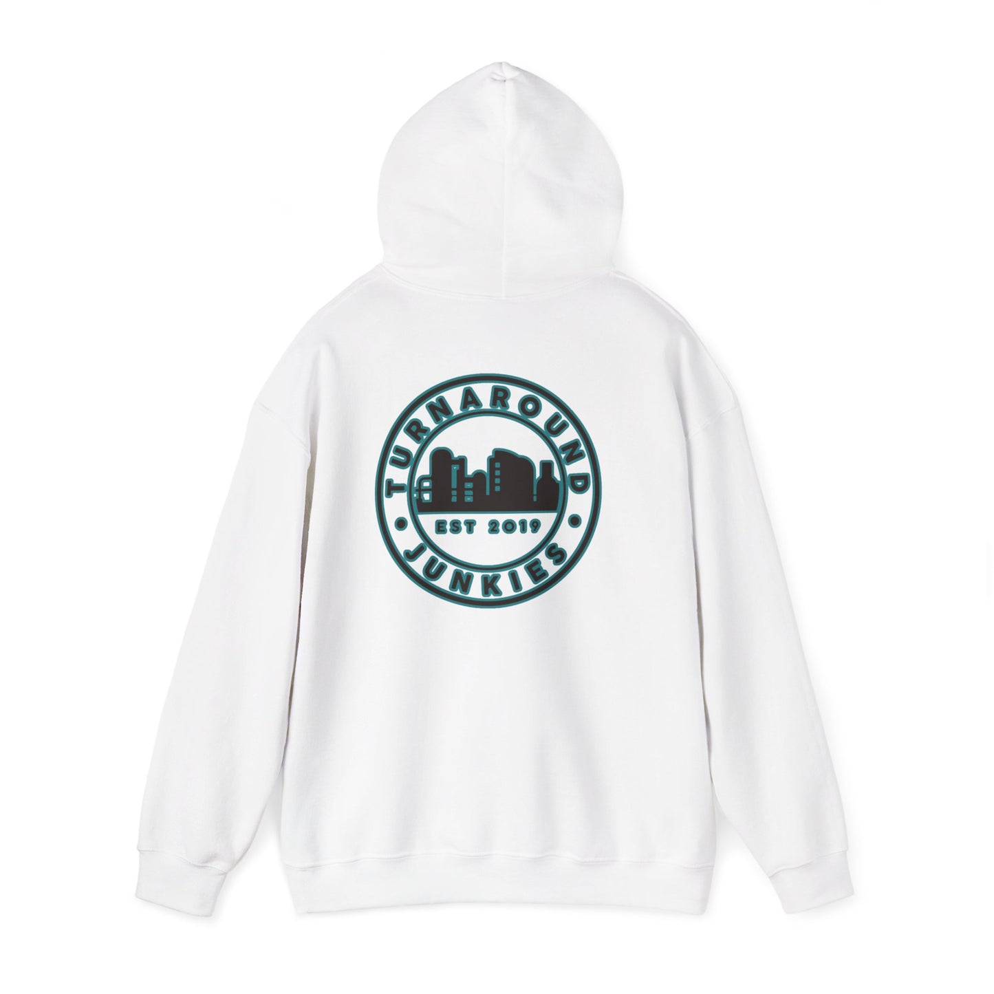 Turnaround Junkies Circle Logo Heavy Blend™ Hooded Sweatshirt