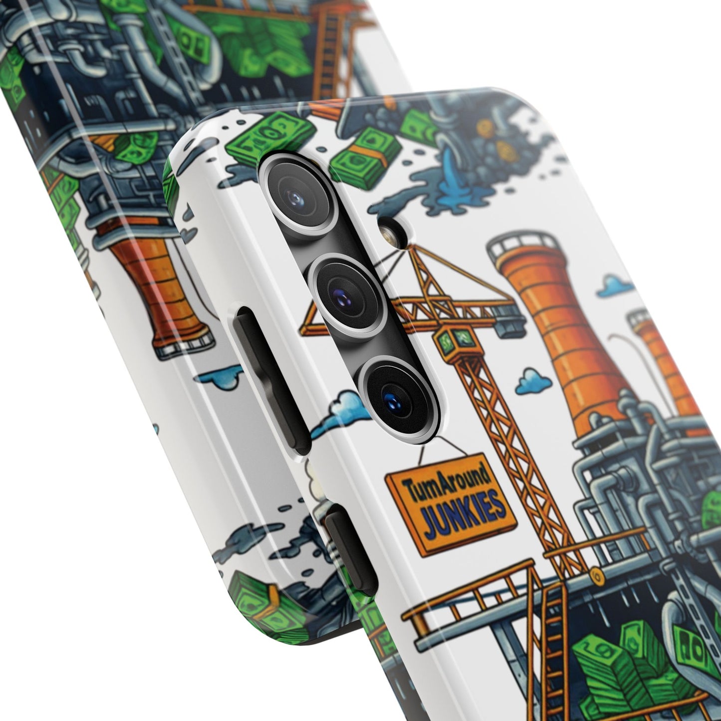 Turnaround Junkies "Stacks On Deck #2" Tough Phone Cases