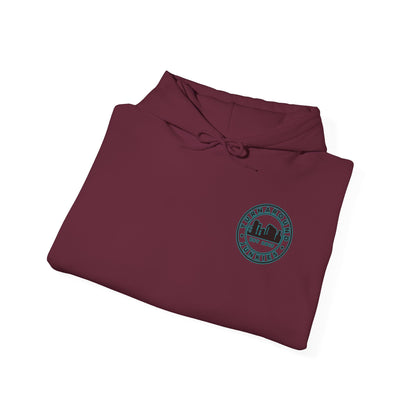 Turnaround Junkies Circle Logo Heavy Blend™ Hooded Sweatshirt