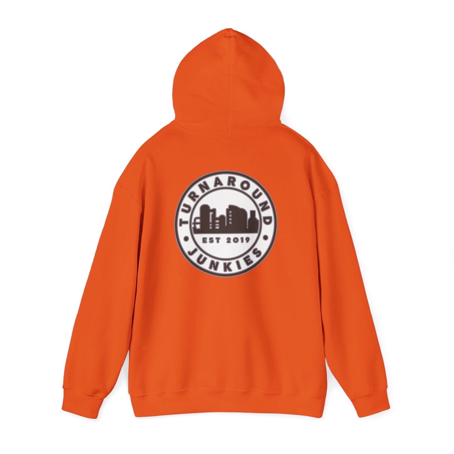 Turnaround Junkies Circle Logo Heavy Blend™ Hooded Sweatshirt