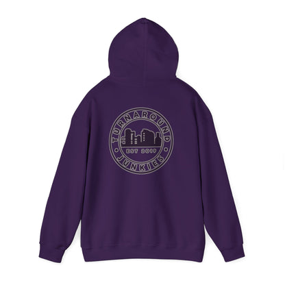 Turnaround Junkies Circle Logo Heavy Blend™ Hooded Sweatshirt