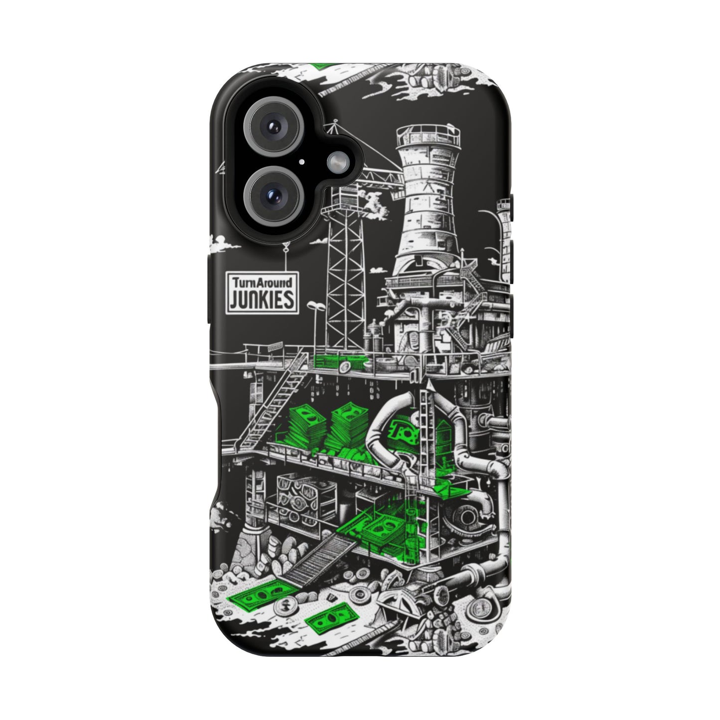 Turnaround Junkies "Stacks On Deck" Magnetic Tough Cases