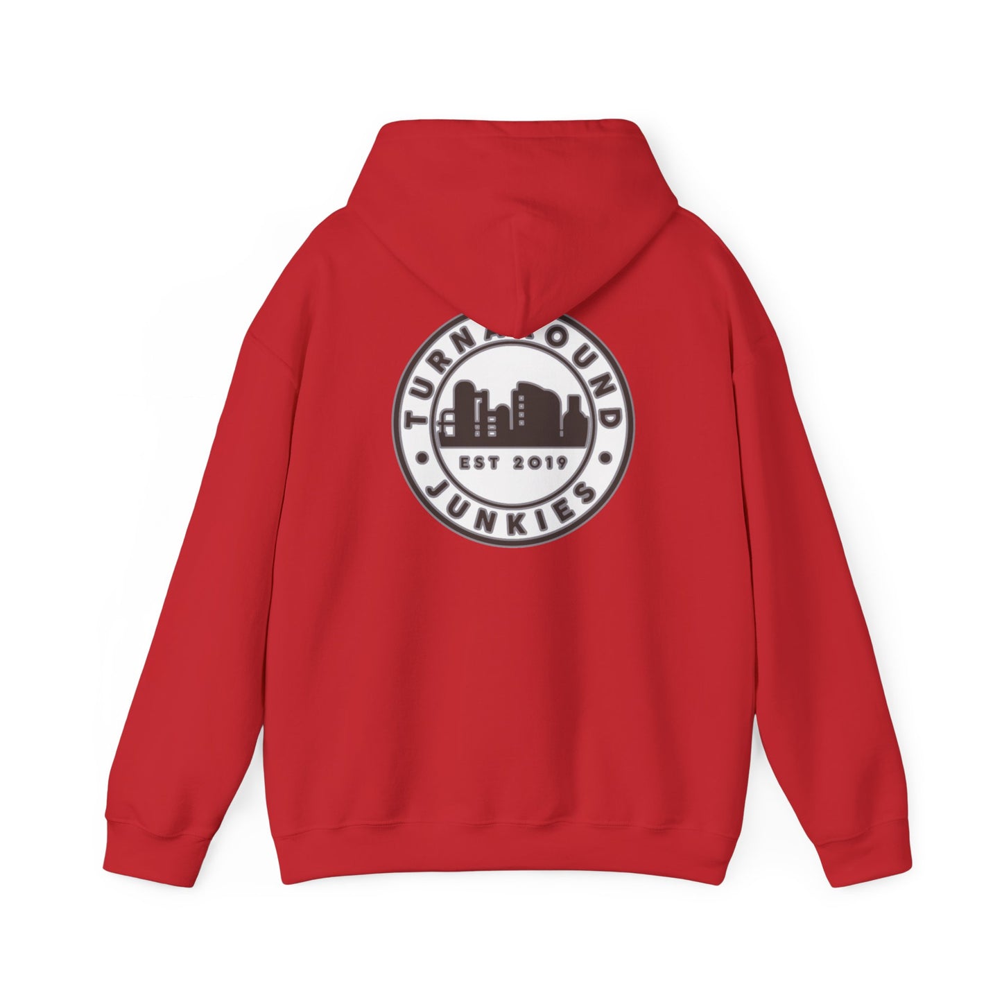 Turnaround Junkies Circle Logo Heavy Blend™ Hooded Sweatshirt