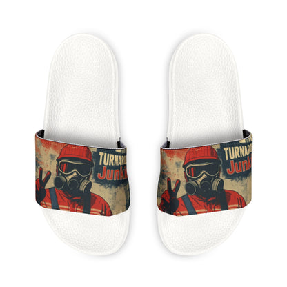 Turnaround Junkies Half-Face Mask Men's Removable-Strap Sandals