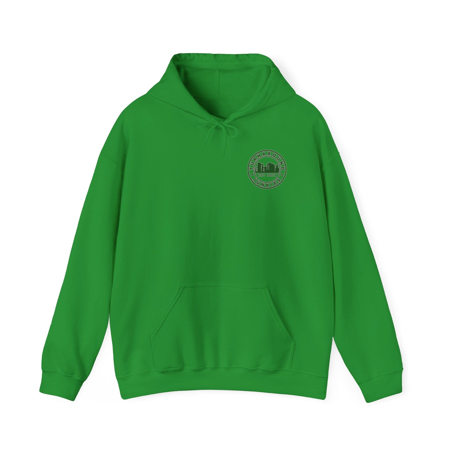 Turnaround Junkies Circle Logo Heavy Blend™ Hooded Sweatshirt
