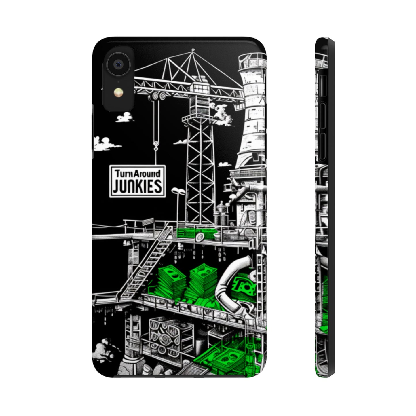 Turnaround Junkies "Stacks On Deck" Tough Phone Cases