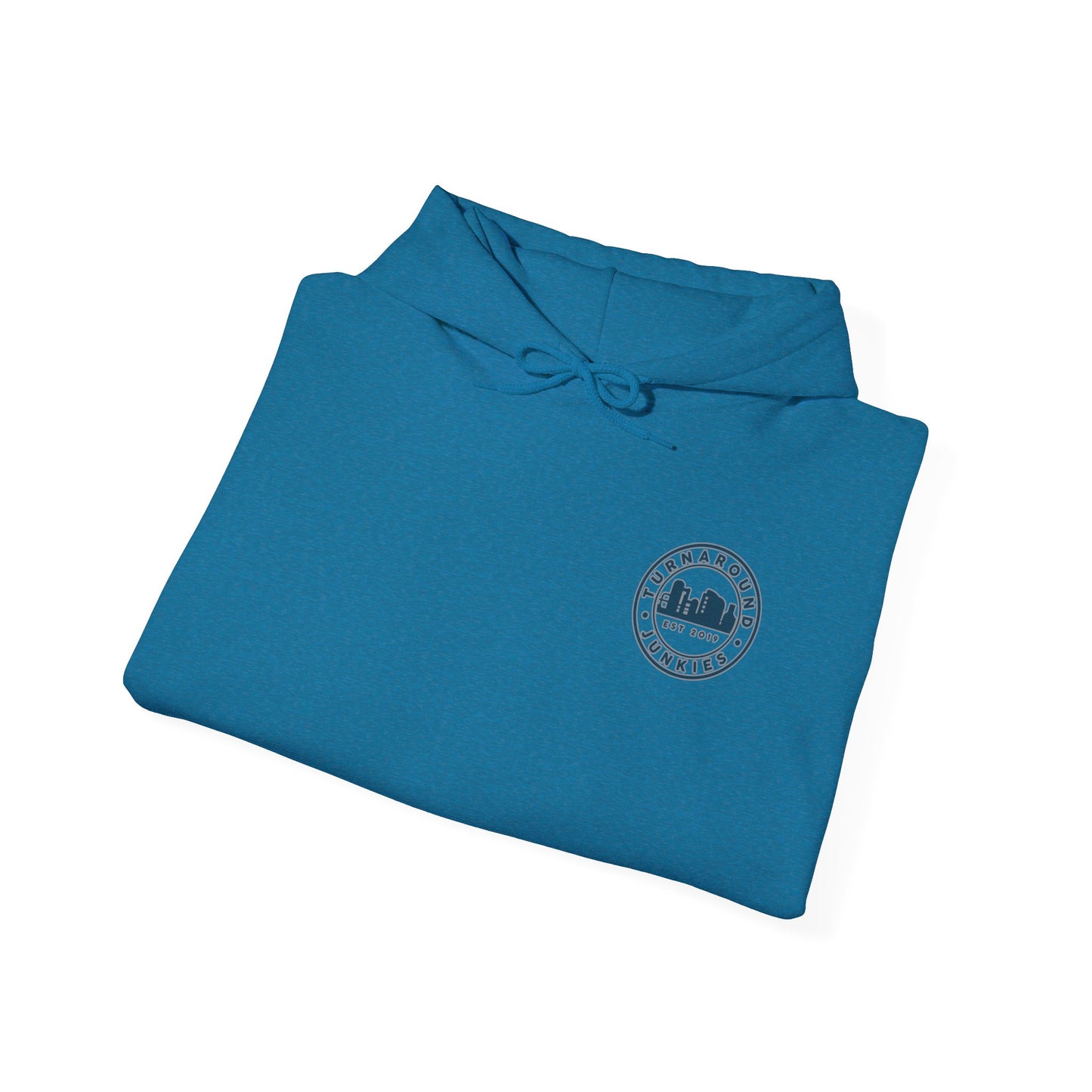 Turnaround Junkies Circle Logo Heavy Blend™ Hooded Sweatshirt