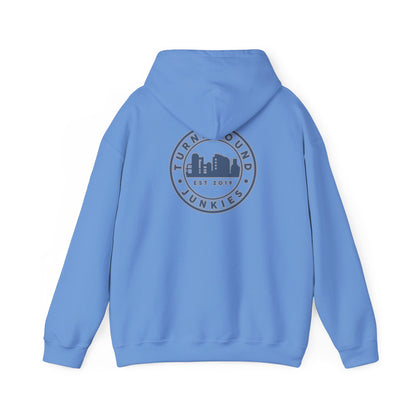 Turnaround Junkies Circle Logo Heavy Blend™ Hooded Sweatshirt