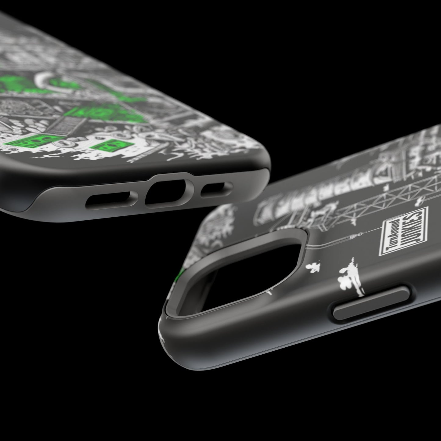 Turnaround Junkies "Stacks On Deck" Magnetic Tough Cases