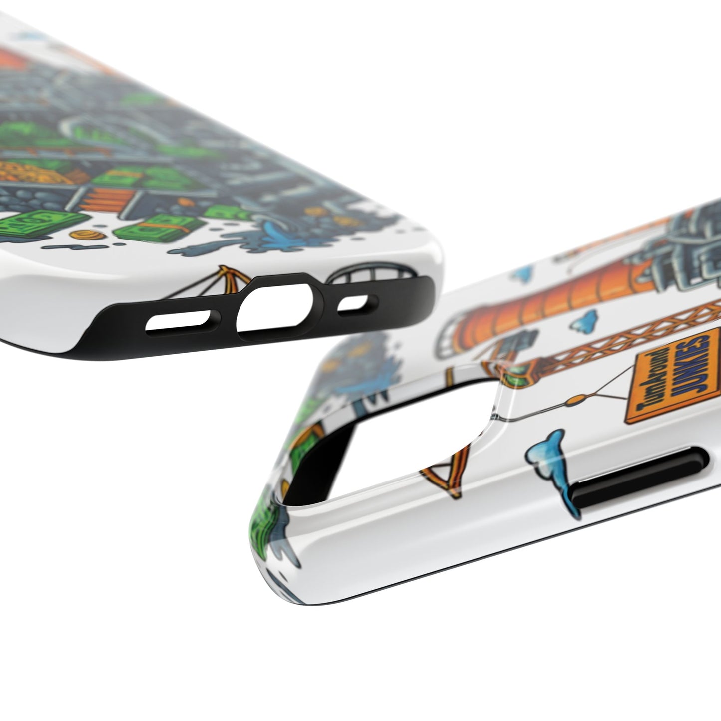 Turnaround Junkies "Stacks On Deck #2" Tough Phone Cases