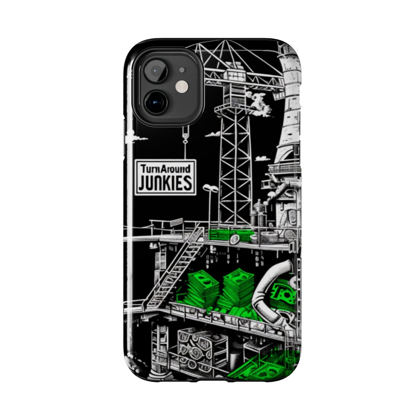 Turnaround Junkies "Stacks On Deck" Tough Phone Cases