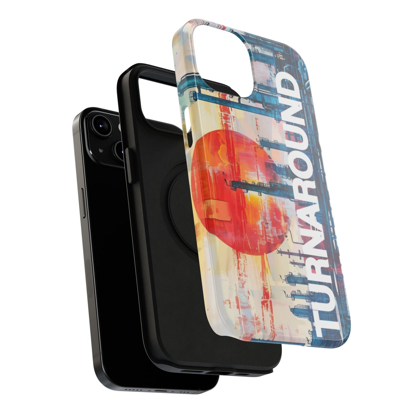 Turnaround Junkies  Red Sun Rising Impact-Resistant Cases