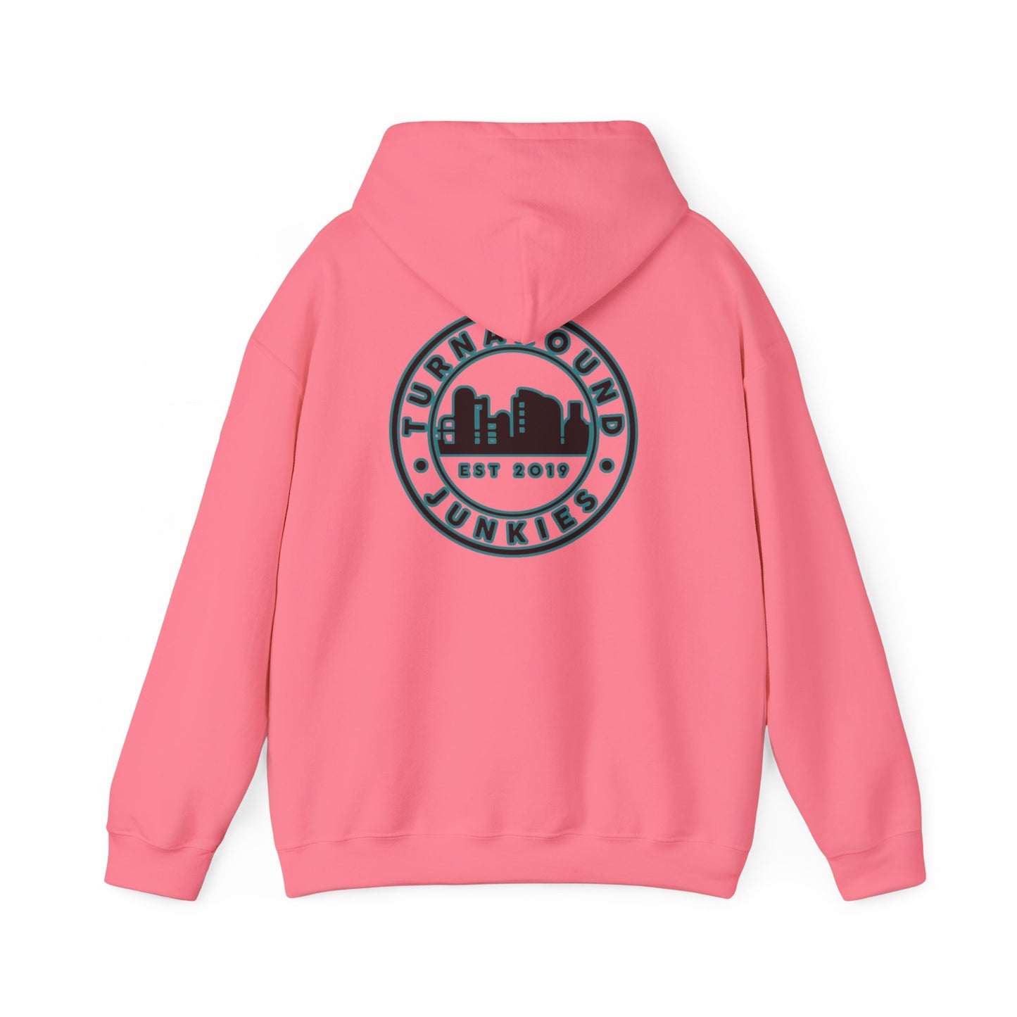 Turnaround Junkies Circle Logo Heavy Blend™ Hooded Sweatshirt