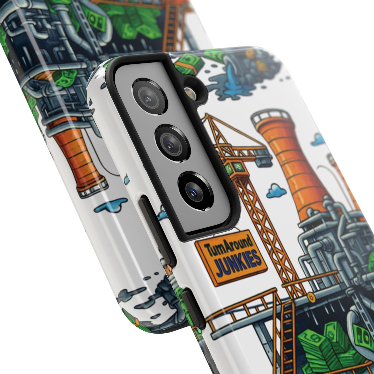 Turnaround Junkies "Stacks On Deck #2" Tough Phone Cases
