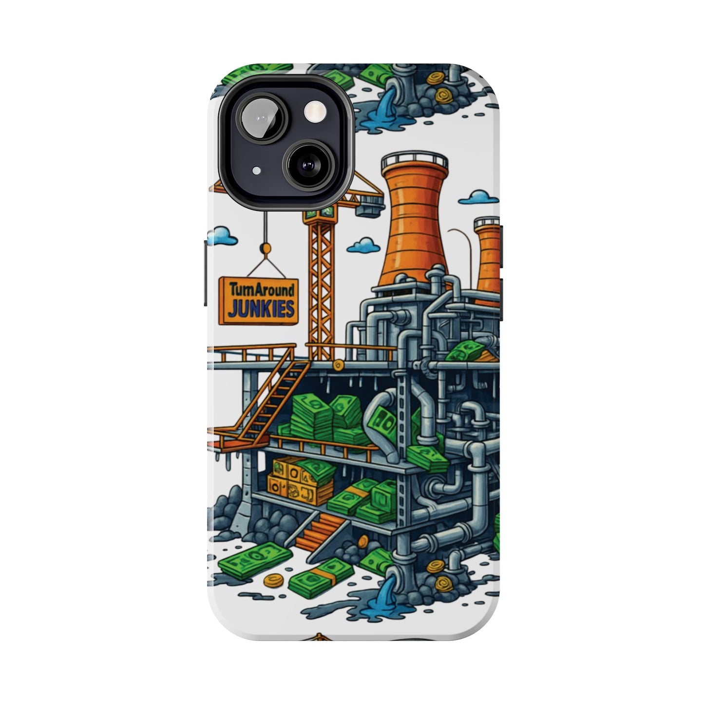 Turnaround Junkies "Stacks On Deck #2" Tough Phone Cases