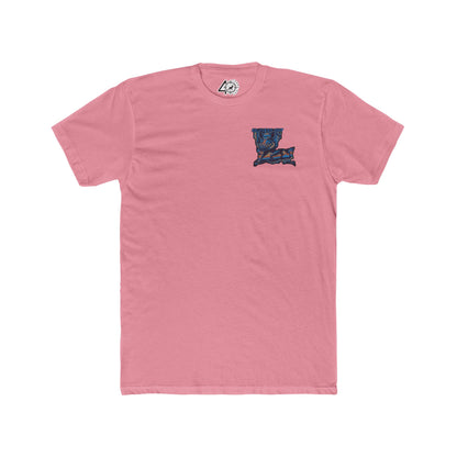 Wild Hog Multi color Cotton Crew Tee