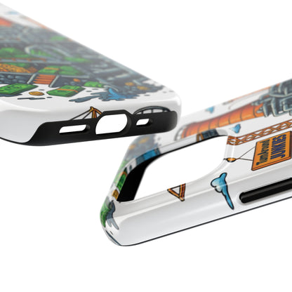 Turnaround Junkies "Stacks On Deck #2" Tough Phone Cases