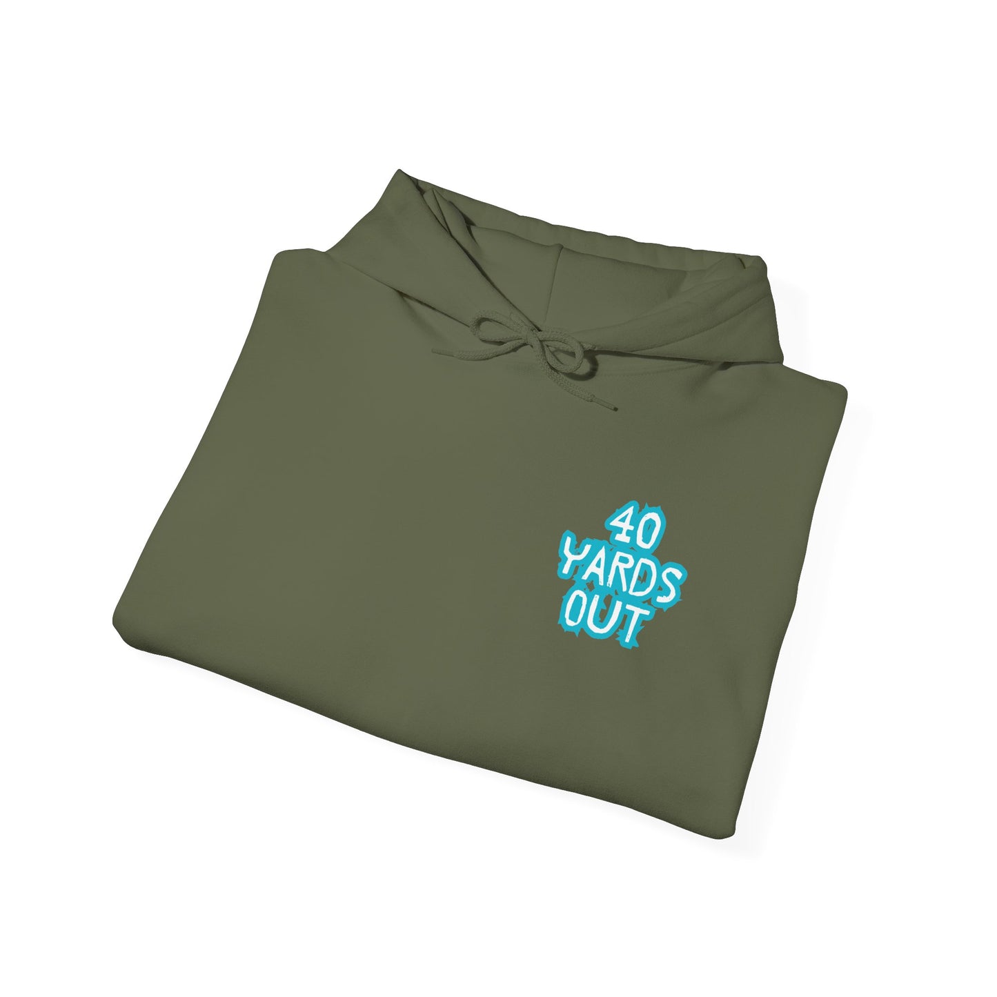 40 YARDS OUT Brand Productions Muddy Boar Heavy Blend™ Hooded Sweatshirt