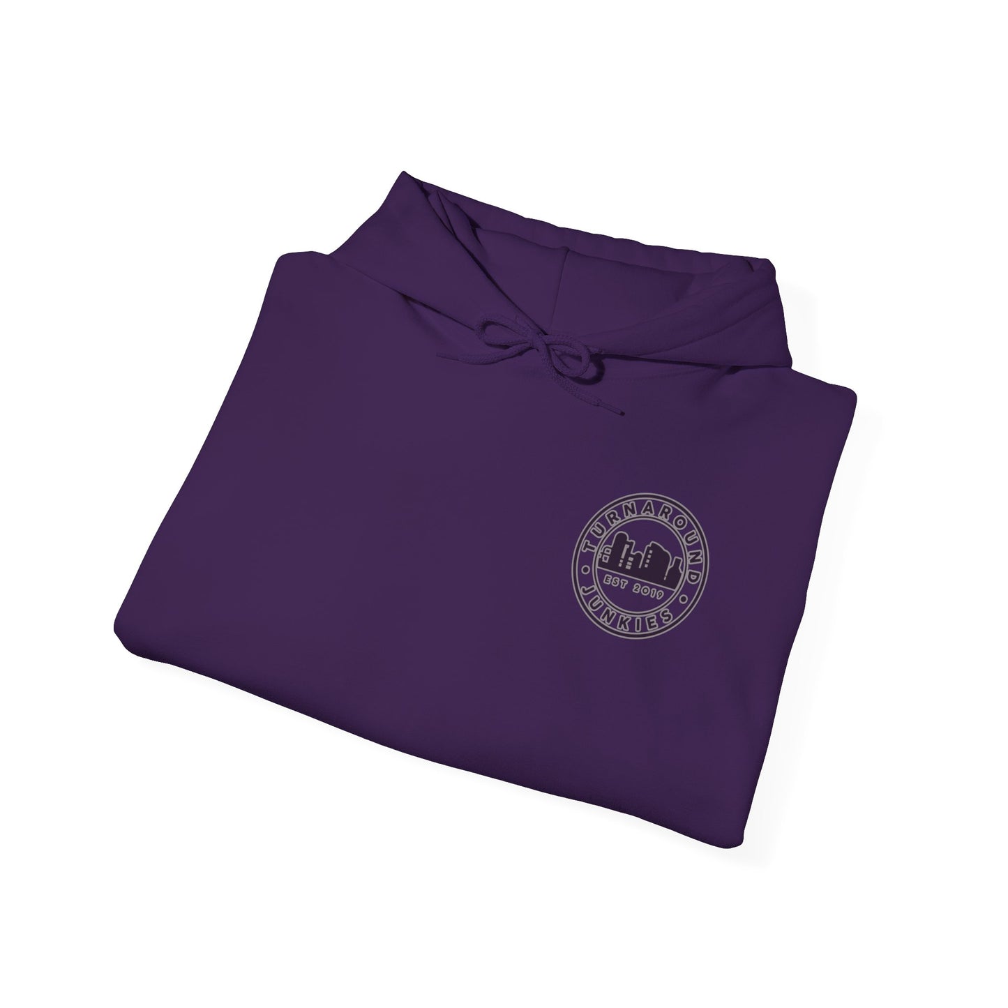 Turnaround Junkies Circle Logo Heavy Blend™ Hooded Sweatshirt