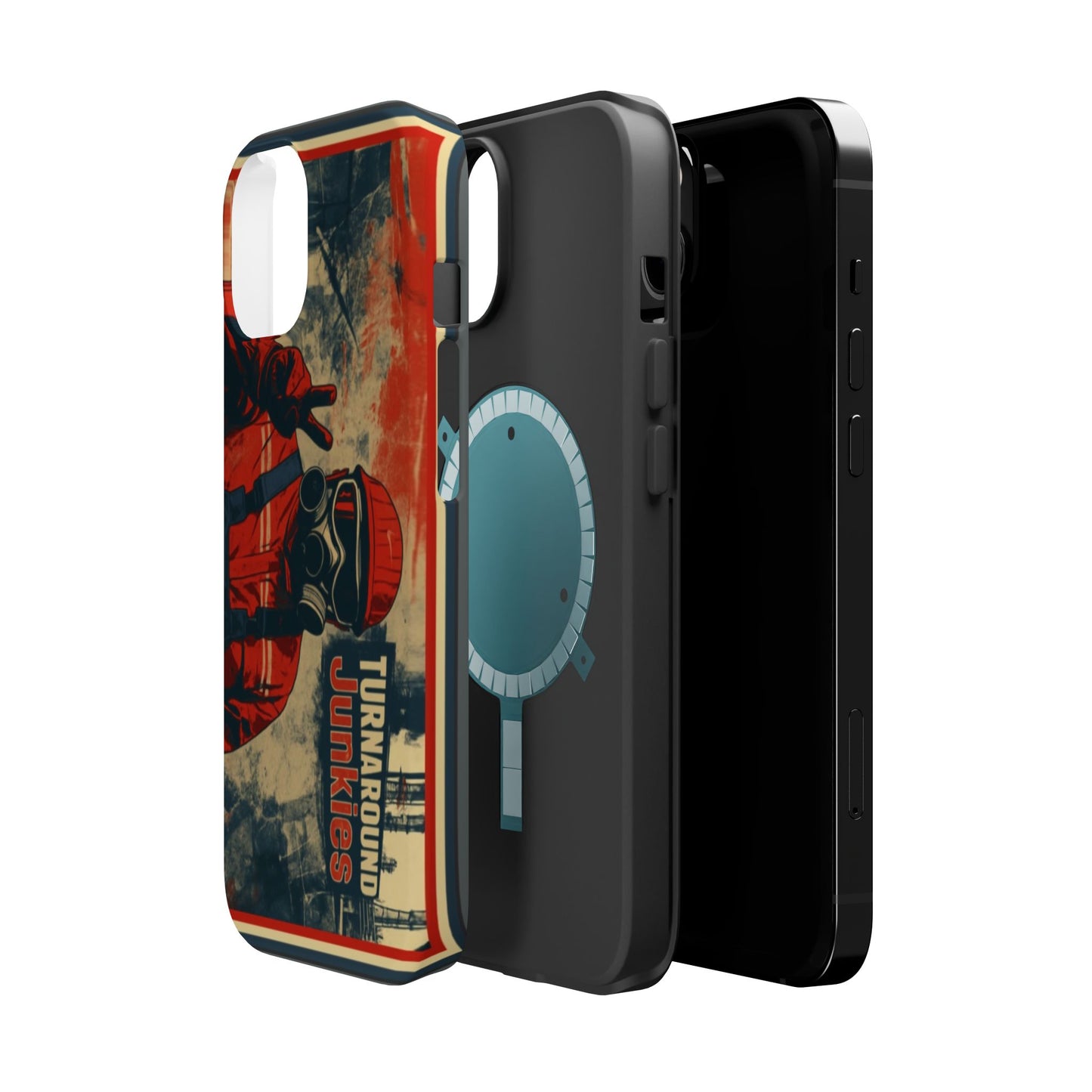Turnaround Junkies Half-Face Mask Magnetic Tough Cases
