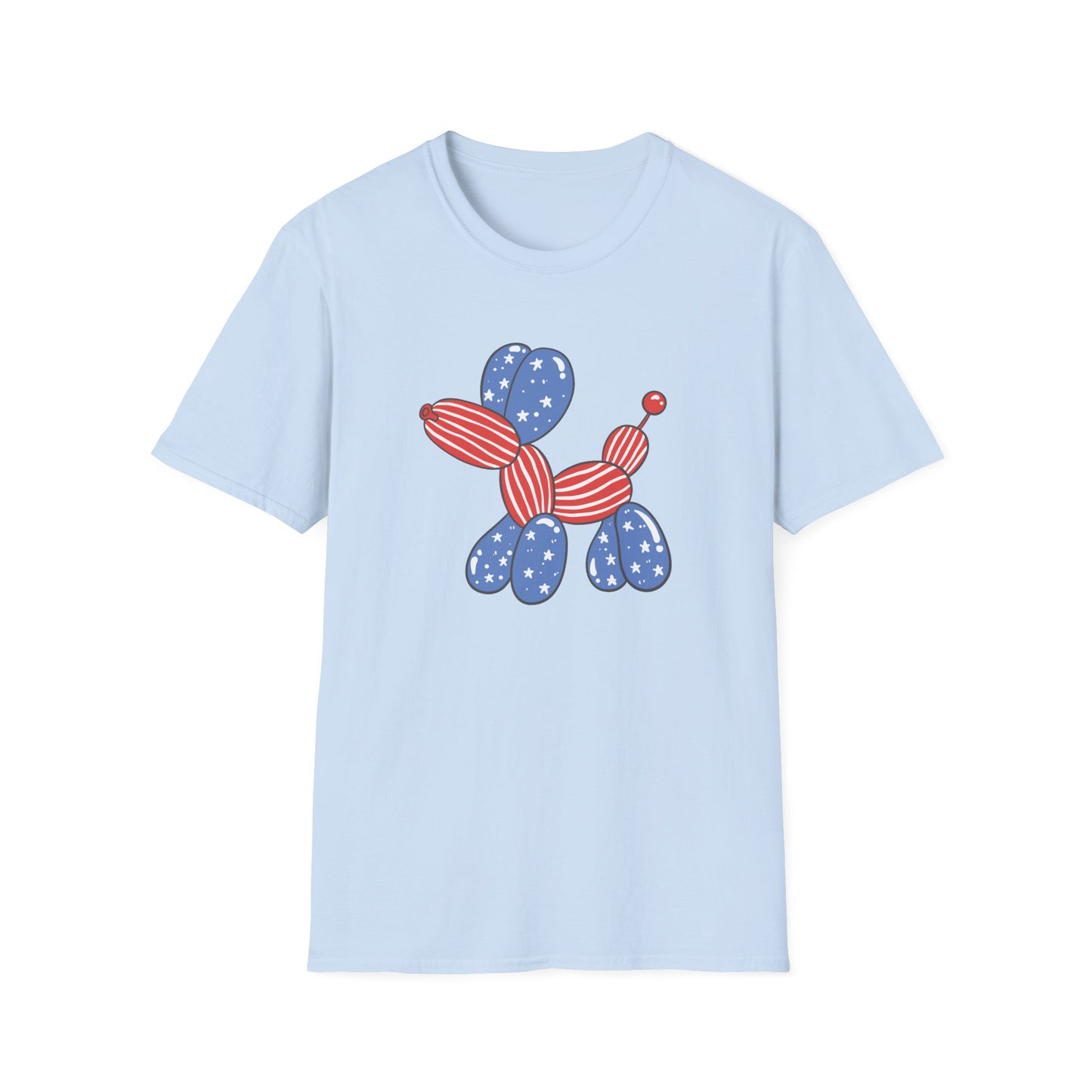Adult USA Balloon Dog shirt
