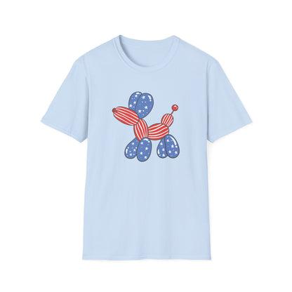 Adult USA Balloon Dog shirt