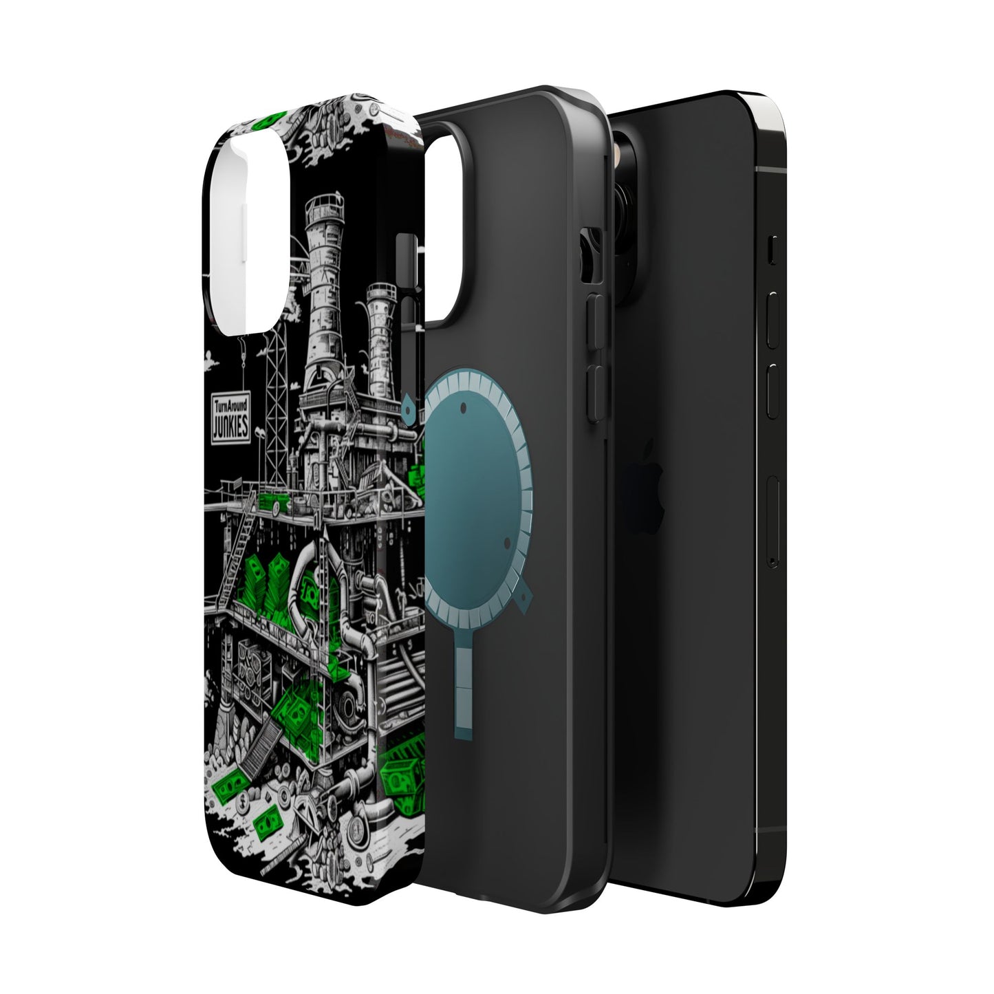 Turnaround Junkies "Stacks On Deck" Magnetic Tough Cases