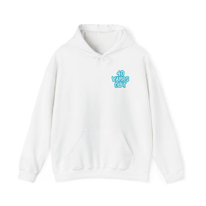 40 YARDS OUT Brand Productions Muddy Boar Heavy Blend™ Hooded Sweatshirt